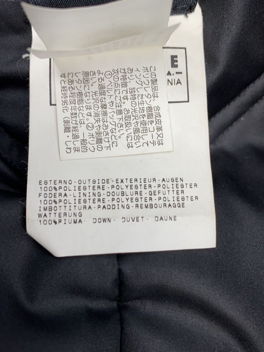 VERSUS VERSACE Black SOLID DOWN JACKET 48 NYLON - image 4