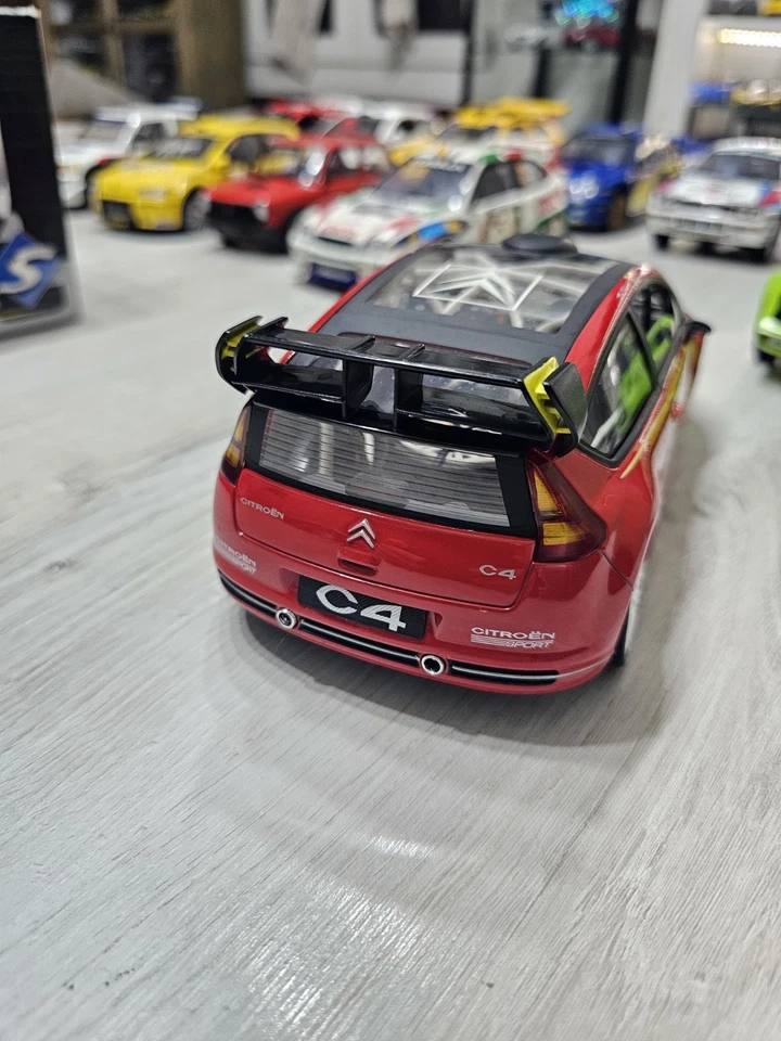 Citroën C4 Sport Concept Car 2006 Rosso 1:18 Solido No Box - Immagine 4 di 4