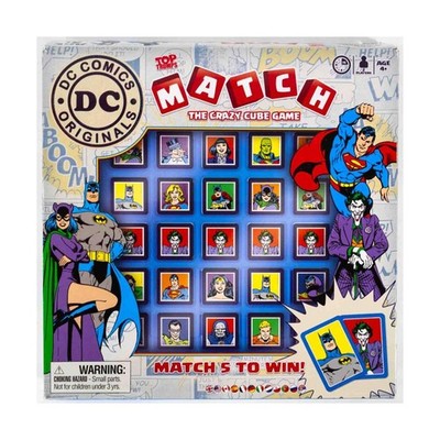 DC Board Game Top Trumps Match Box VG+/NM