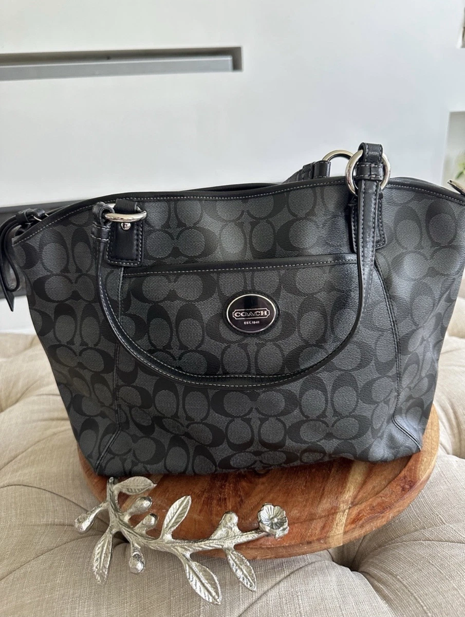 Coach Shoulder Bag Gray Bags & Handbags for Women for sale | eBay