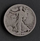 1943 P Half Dollar. Silver Walking Liberty Half Dollar coin. Philadelphia mint