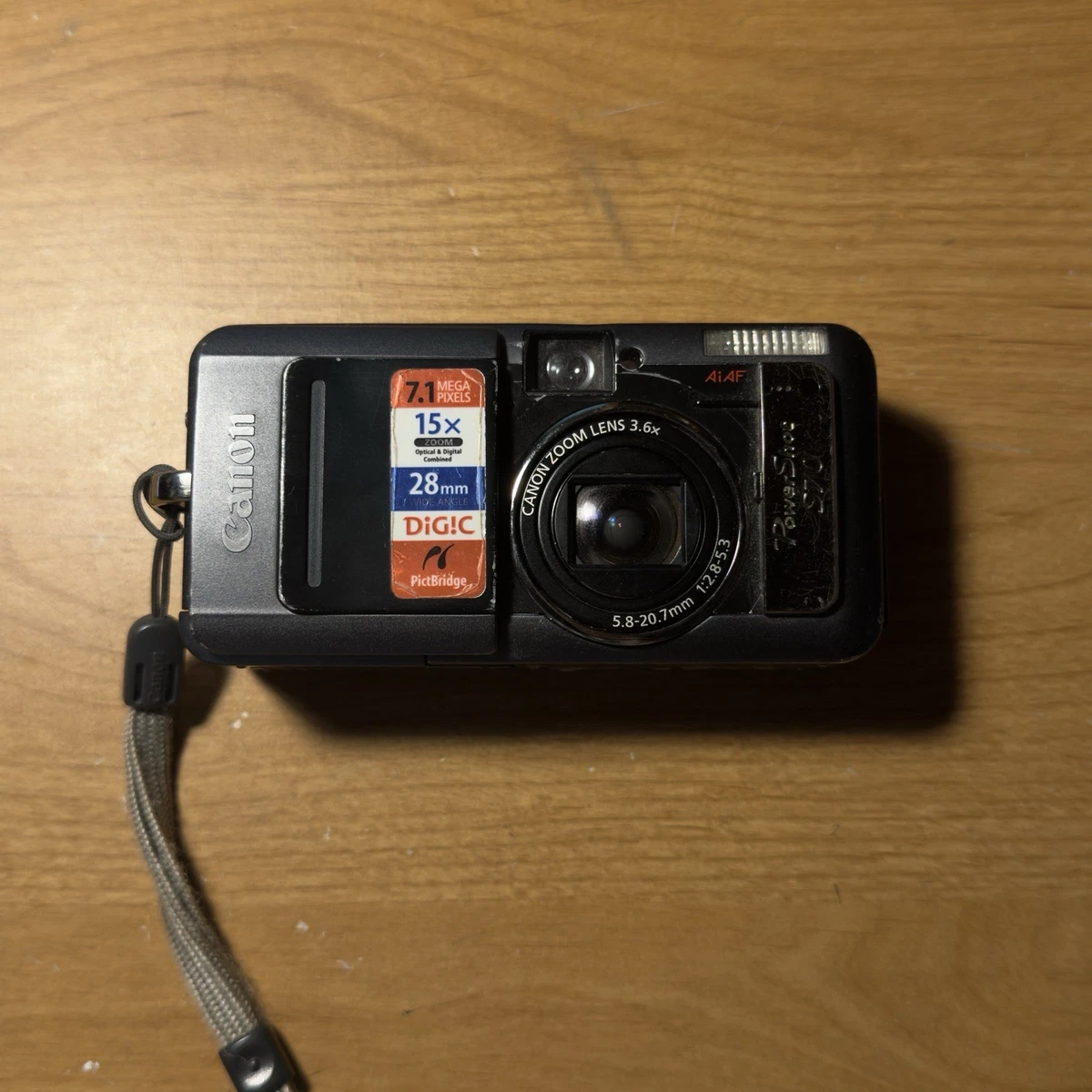 Canon PowerShot Digital Cameras PowerShot S70 for sale - eBay