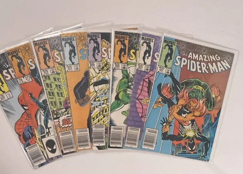 The Amazing Spider-Man 257 264 266 268 271 272 273 276 Lot FN 6.0 Marvel 1984