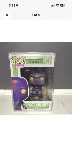 Funko Pop! Teenage Mutant Ninja Turtles Foot Soldier #141 Rocksteady #143 Bebop…
