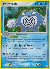 Pokemon Poliwrath 11/112 Holofoil MP EX FireRed & LeafGreen Holo Rare