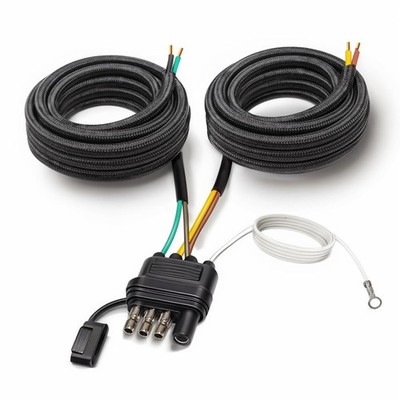 26FT Trailer Wiring Harness Kit, 4 Pin 5 Wire Trailer Wiring Harness, Boat Trail