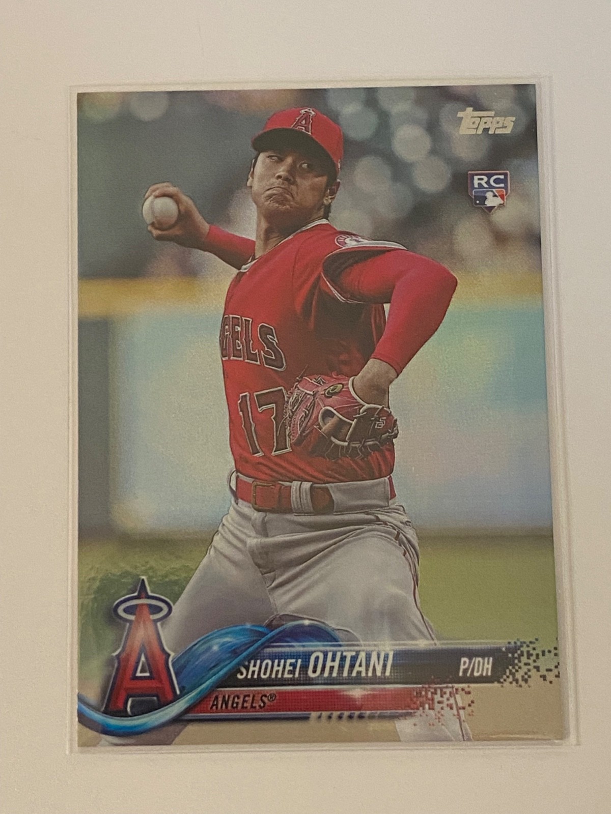 2018 Topps Update Shohei Ohtani US1 Rainbow Foil
