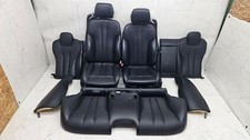 12-18 Bmw F06 6 Series M6 Front Rear Heated Cooled Leather Black Seats Set Oem 12-18 Bmw F06 6 Series M6 Front Rear Heated Cooled Leather Black Seats Set Oem