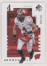 2014 SP Authentic 2000 Future Watch 899/999 Jared Abbrederis #FW-42 9b4