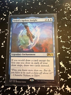 TEFERI'S AGELESS INSIGHT 76 RARE CORE SET 2021 MAGIC: THE GATHERING NM/M
