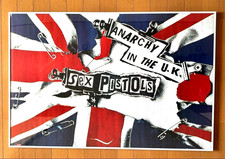 Sex Pistols Large Poster Punk Rock Wall Art 92x61.5cm 36.22x24.21in