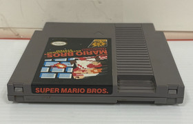 SUPER MARIO BROS. NES NINTENDO ENTERTAINMENT SYSTEM VIDEO GAME W/ MANUAL TESTED