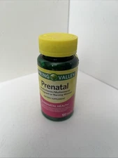 Prenatal Multivitamin Multimineral General Wellness Immune Support, 100 Tablets