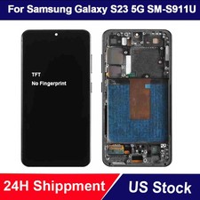 LCD Touch Screen Display Replacement Frame For Samsung Galaxy S23 S911U