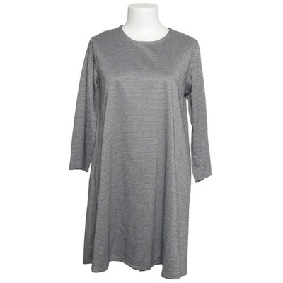 Stradivarius, Kleid, Größe: L, Schwarz/Weiß, Elasthan/Polyester/Viskose #Qdp