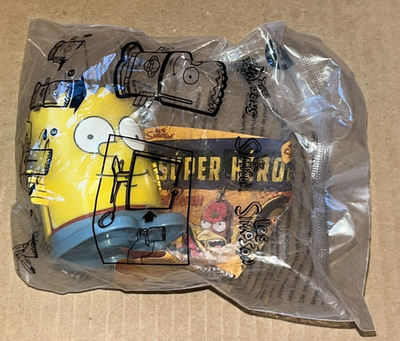 2013 SIMPSONS SUPER HEROES BURGER KING KIDS MEAL TOY - STRETCH