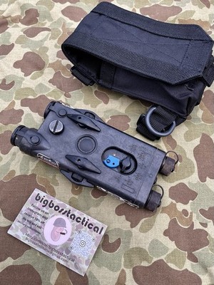 Insight Technology AN/PEQ-2 Rifle Laser Sight Red Laser Black w/ Mount Pouch