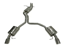 OBX Stainless Catback 09-12 Audi A5 Quattro 3.2L V6 DOHC FSI 4Pcs Exhaust System