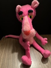 Vintage Pink Panther Plush Stuffed 1964 MIRISCH-GEOFFREY Mighty Star