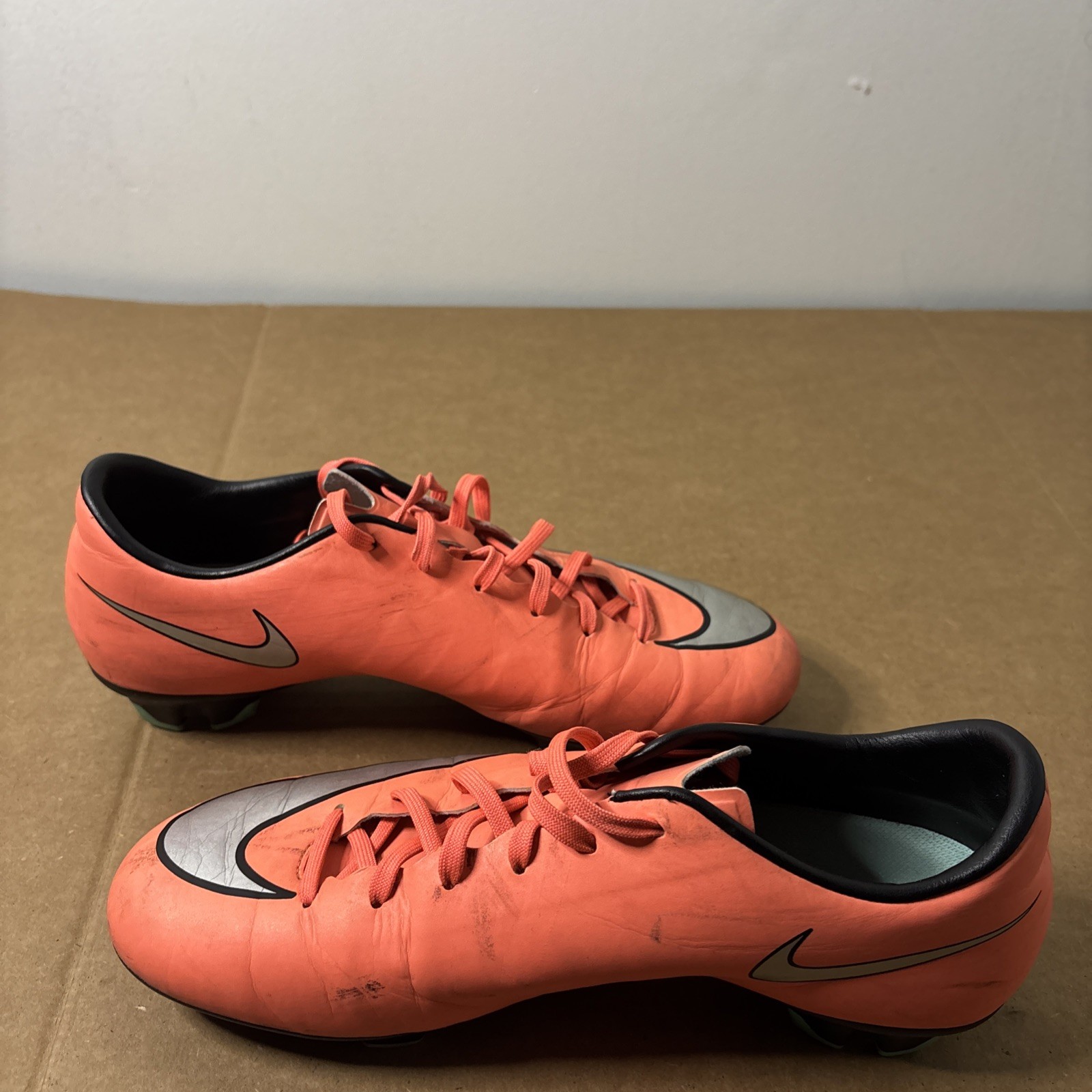 Nike Mercurial Victory V FG 651632-803 Orange boots Cleats Soccer Men 8.5 thumbnail 2