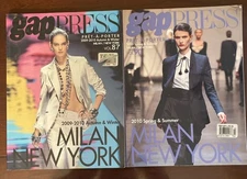 Gap Press Pret a Porter 2010 Spring Summer 2009 Fall Winter Magazine Vol 87 & 90
