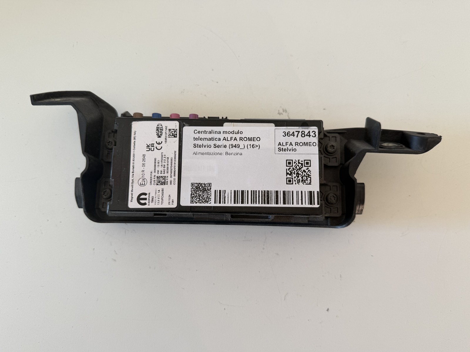 CENTRALINA MODULO TELEMATICA PER ALFA ROMEO Stelvio Serie (949_) 505808560 Benz