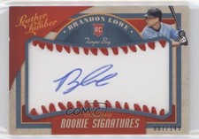 2019 Leather & Lumber Rookie Signatures Baseball 87/149 Brandon Lowe Auto 0jl3