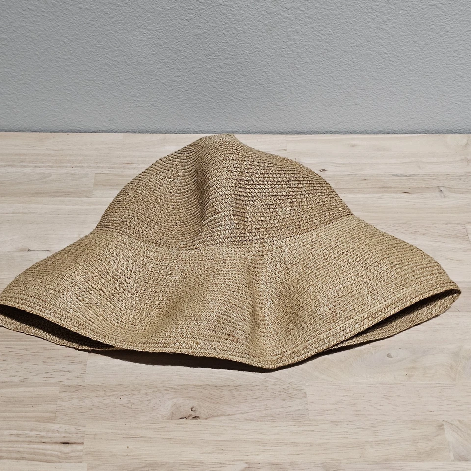 Шляпа-сквиши Eric Javits широкополая натуральная соломенная - Изображение 3 из 4