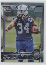 2015 Topps Chrome Rookies Josh Robinson #198 0l2