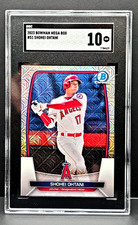 2023 Bowman Chrome Mega Box Refractor Shohei Ohtani SGC 10 Gem Mint