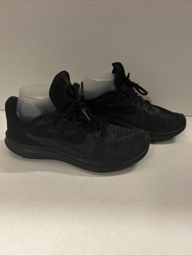 Nike Downshifter Trainers Size 4 Running Shoes Gym School Black