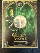 2026 Monnaie de Paris LOTR Aragorn 10€ .333 Silver Coin 8/18 France Proof Issue