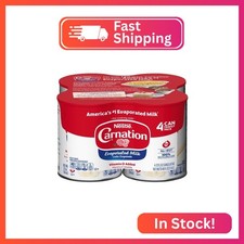 Nestl  Carnation Evaporated Milk Canned, Vitamin D Added, 4Pk 12 fl oz