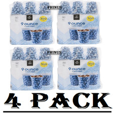4 PACK Member's Mark Printed Paper Bath Cold Cup 9 Oz, 360 ct Total 1440