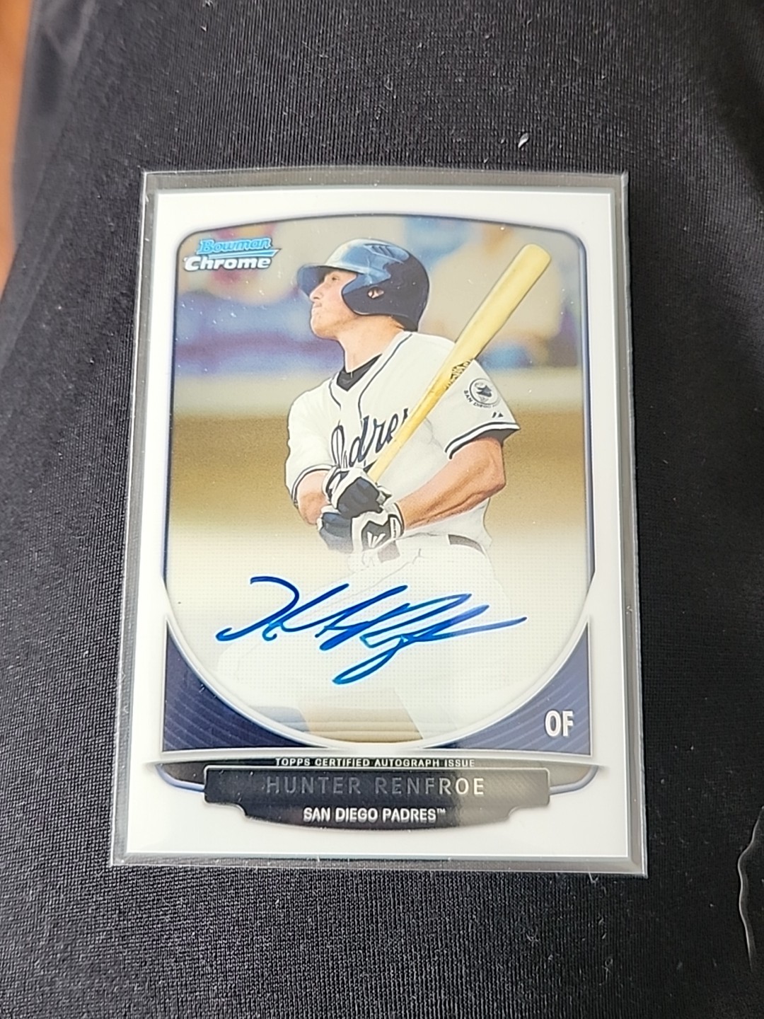 2013 Bowman Draft Picks & Prospects - Chrome Prospect Autograph Hunter Renfroe