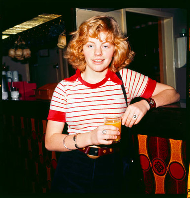 Swedish actress Inger Nilsson performer Pippi Longstocking posing - Old Photo