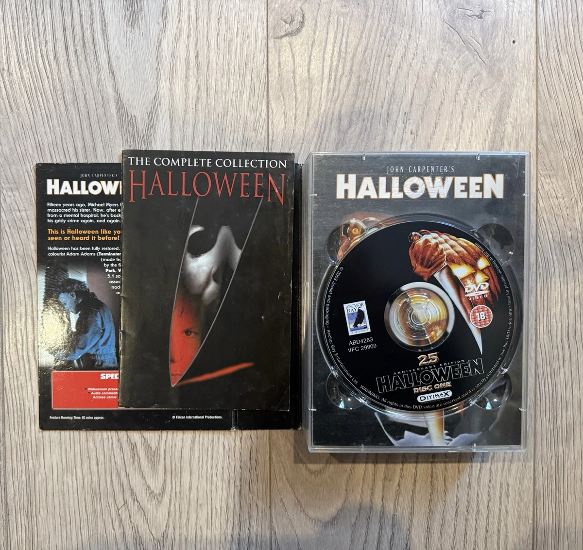 Halloween The Complete Collection 1–8 - DVD Region 2 Box Set Horror Anchor Bay