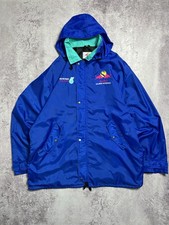 Retro Vintage Red Bull Sauber Petronas F1 Team Jacket Racing Hooded Mens XXL