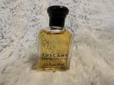 Vintage Aramis Tuscany Eau de Toilette .25 fl oz Mini Travel Size USA New York