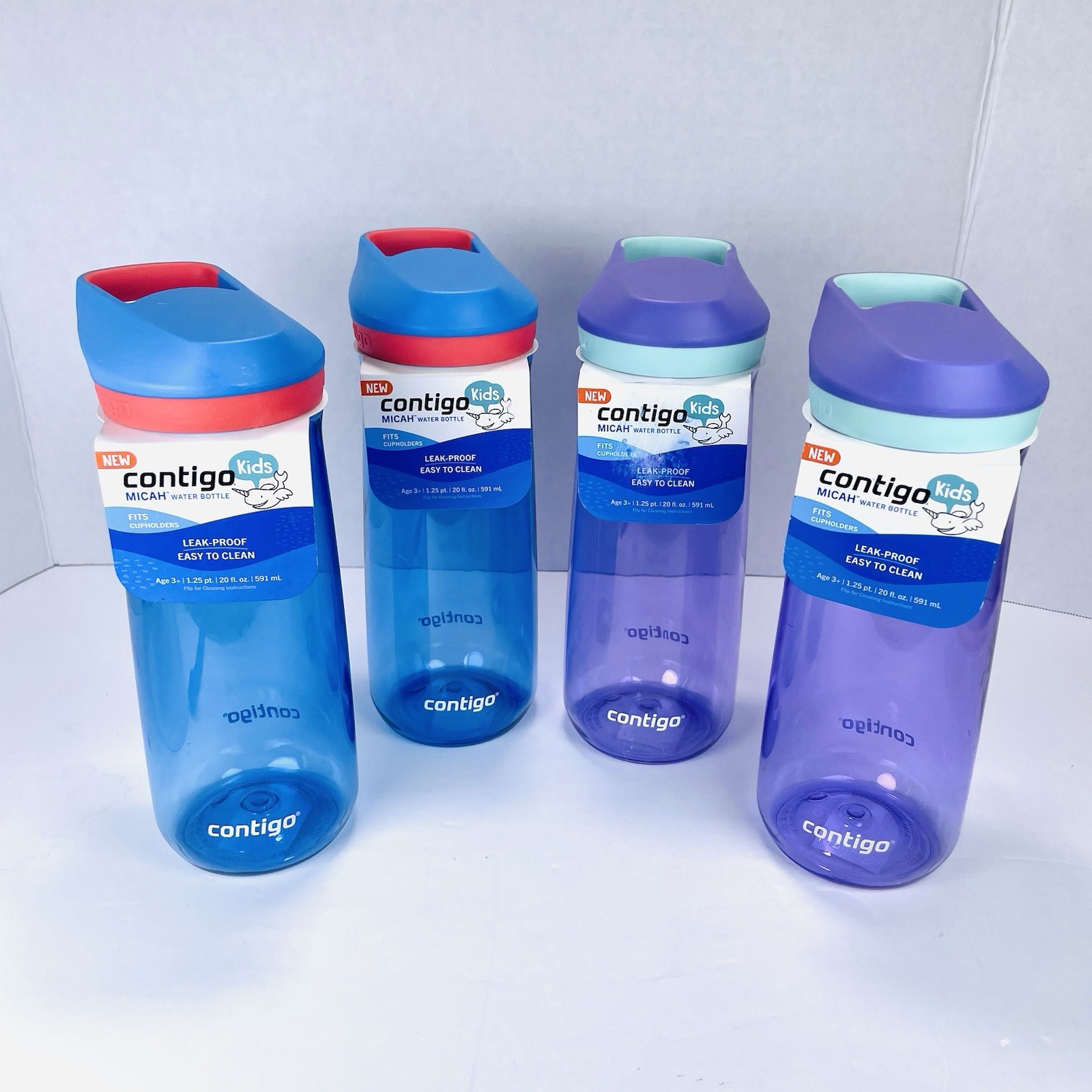20oz Leak-proof Blue Purple Bpa-free