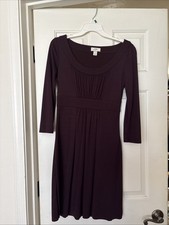 Woman’s Loft Eggplant Purple Dress Size 4