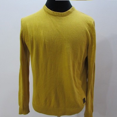Lerros Herren 100% Baumwolle Rundhals Pullover Brustumfang 44/46 UK L Sku 6933