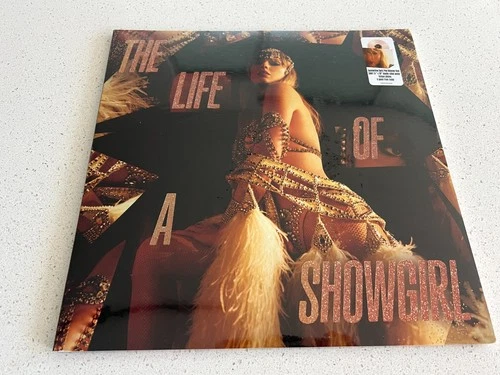 TAYLOR SWIFT THE LIFE OF A SHOWGIRL:  THE CROWD IS YOUR KING PINK SHIMMER VINYL