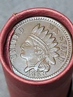 Beautiful Au Indian Head CWT &1863 Penny Ends Of Lincoln Wheat Roll