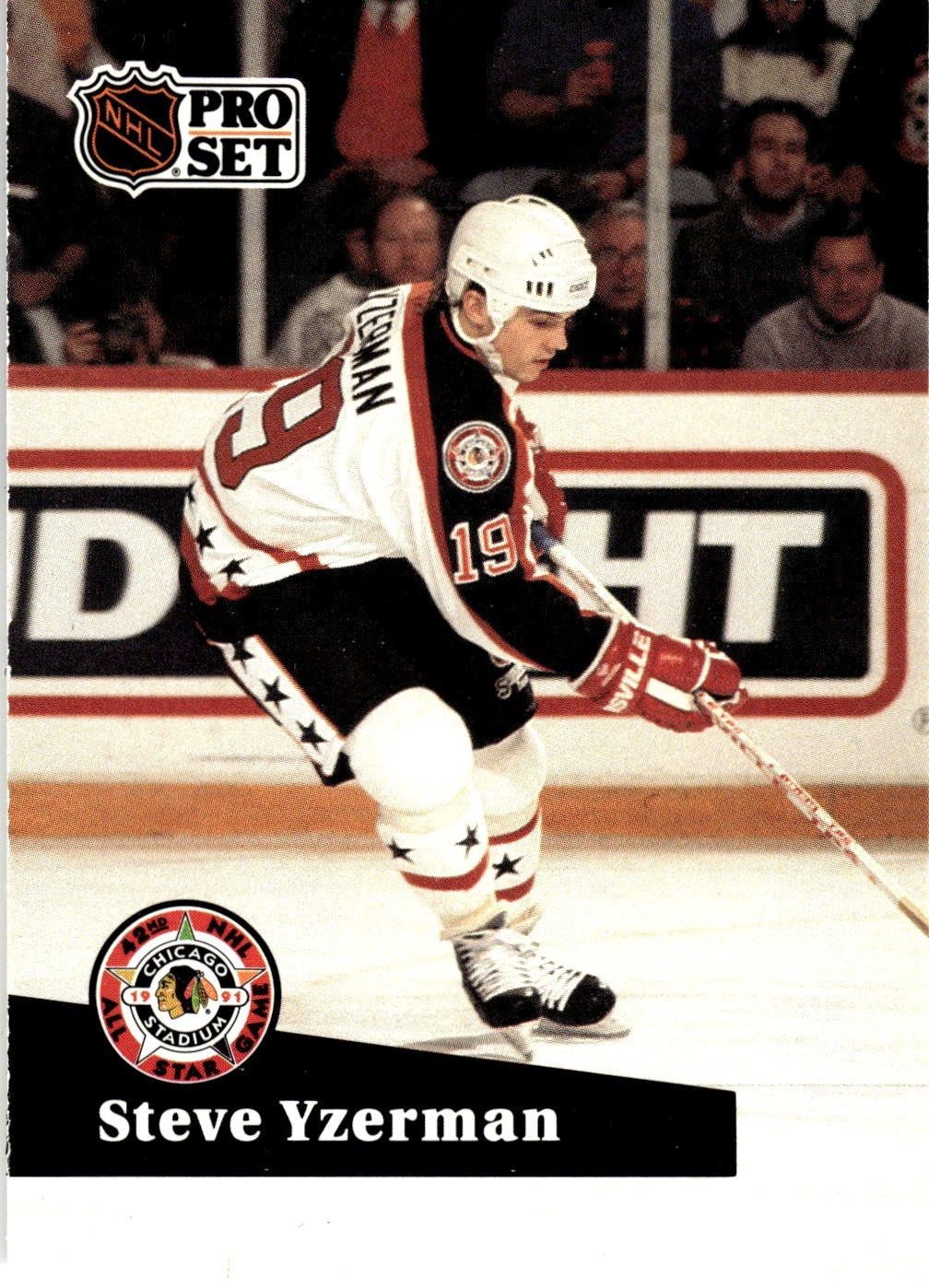 1991-92 Pro Set - Steve Yzerman #281