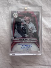 Topps 2025 Tribute Tarik Skubal Detroit Tigers Autograph #TA-TS 03/10
