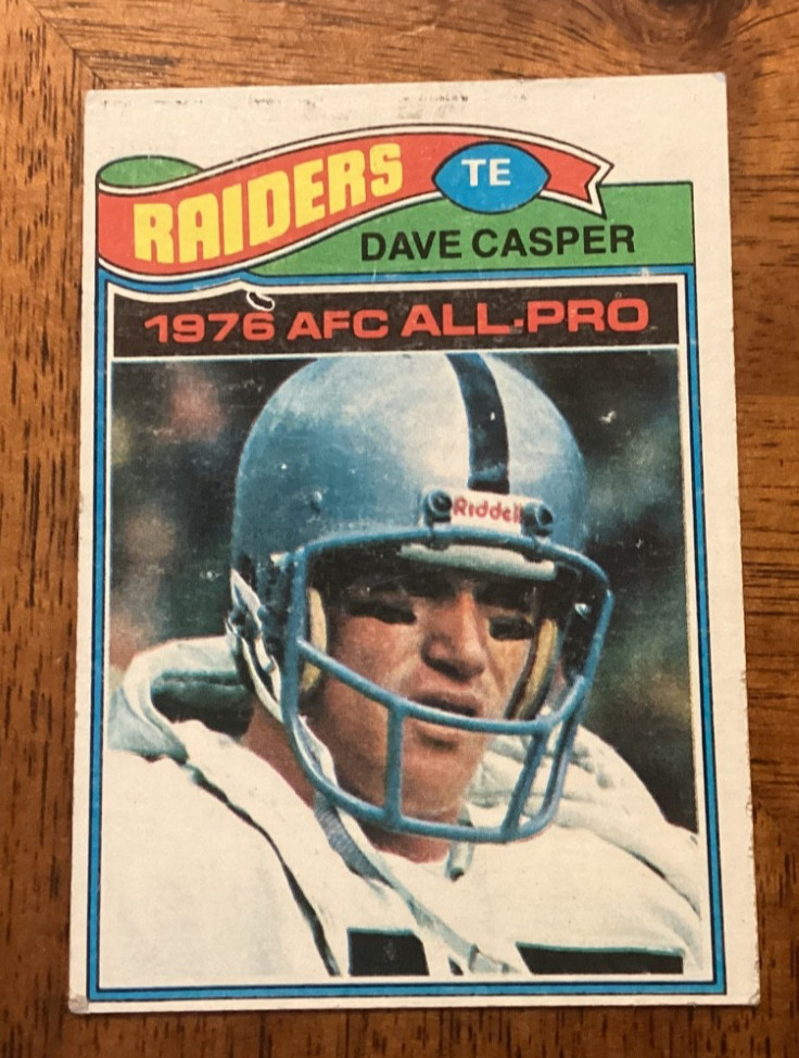 1977 Topps - All-Pro Dave Casper #380 (RC) Oakland Raiders