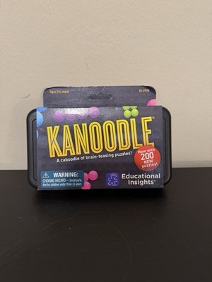 Kanoodle 3D Brain Teaser Puzzle Game BRAND NEW w 200 puzzles Education Insights