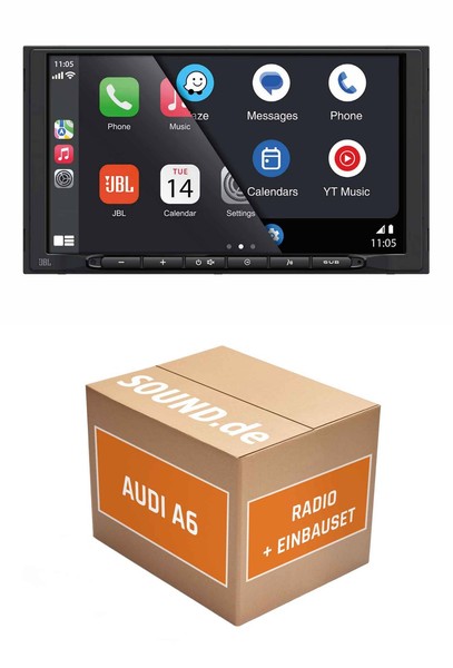 Autoradio Legend 700D FüR Audi A6 C5 + Bose Soundsystem Carplay Wireless Android-image