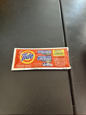 #ad Tide Washing Machine Cleaner Washer Machine Cleaner with Oxi for Front and Top $6.99